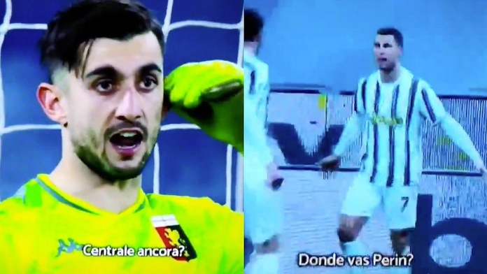Golman pokušao isprovocirati Ronalda: Mikrofon snimio njihov razgovor